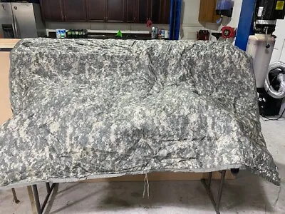 $25.99 • Buy Used USGI ACU Digital Camo Military Surplus Wet Weather Poncho Liner Blanket