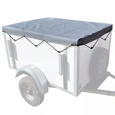 4' X 3' Ft (122x91cm) Trailer Cover With Elastic Cord Eyelets Erde Daxara TR229 • $85.49