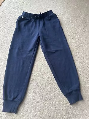 Polo Ralph Lauren Girls Tracksuit Bottoms Blue M 8-10 Years • £0.99