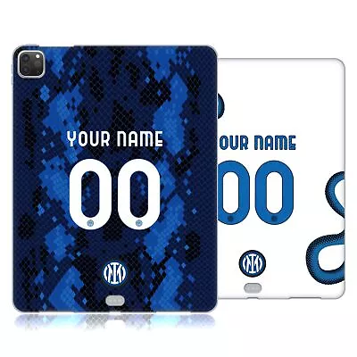 Personalised Inter Milan 2021/22 Crest Kit Gel Case For Apple Samsung Kindle • £24.95