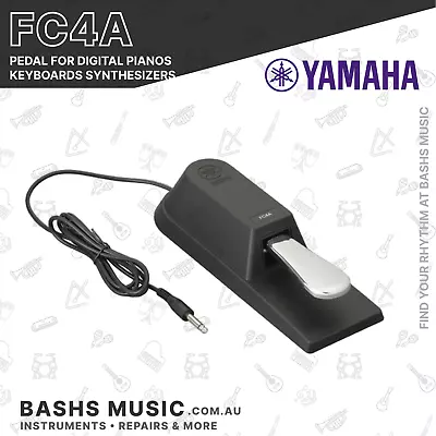 Yamaha FC4A Sustain Foot Pedal For Digital Pianos Keyboards Synthesizers  NEW • $79.99