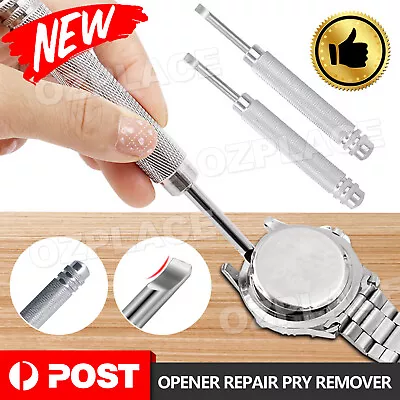 Watch Repair Kit Back Case Cover Remover Watchmaker Opener Pry Lever Snap Tool • $6.95