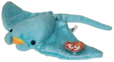 Ty Beanie Baby - SUNRAY The Manta Ray (10 Inch) MINT With MINT TAGS • $11.90