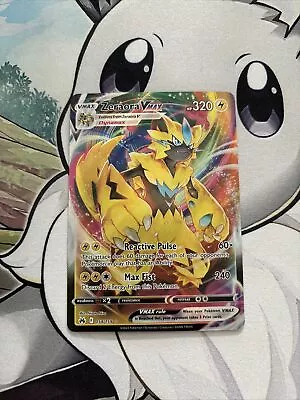 Pokémon TCG Zeraora VMAX Crown Zenith 054/159 Holo Ultra Rare • £0.99