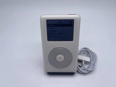 £71.99 • Buy Apple IPod Classic 4th Generation White (20GB) A1059 FREE SHIPPING
