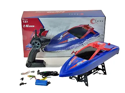 SKYTECH RC Boat Yacht 7.4V Battery 2.4G Remote Control Racing Ship Model Toy UK • £48.01