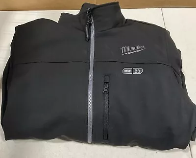 Milwaukee Tool Men's L M12 TOUGHSHELL Black Heated Jacket USED • $89.95