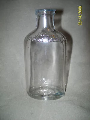 Vintage Mrs. Stewart's Bluing Glass Bottle  • $14.69