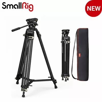 $230 • Buy SmallRig AD-01 Heavy-Duty Tripod With Fluid Head Camera Stand Aluminum Alloy3751