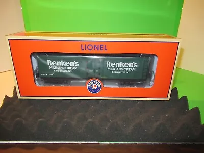 Lionel 2101430 Metca Renkens Cream Milk Reefer Refrigerator Car Freight Train :( • $9.69