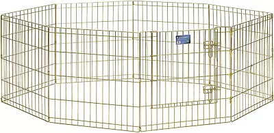 Midwest Foldable Metal Dog Exercise Pen / Pet Playpen • $44.93