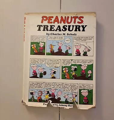 Peanuts Treasury VTG 1968 1st Edition HC/DJ Charles M Schulz • $4