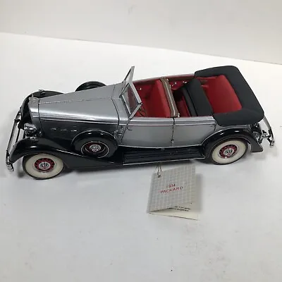 Franklin Mint 1934 Packard Convertible 1:24 Scale Diecast Model Car LE 5670/9500 • $75