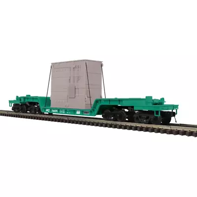 Atlas O Premier 3003047 O Scale 75' Depressed Center Flatcar With Load Penn Cent • $84.99