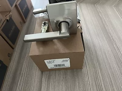 3 Schlage Latitude Door Lever Hall And Closet Satin Nickel F10 LAT 619 CEN • $49