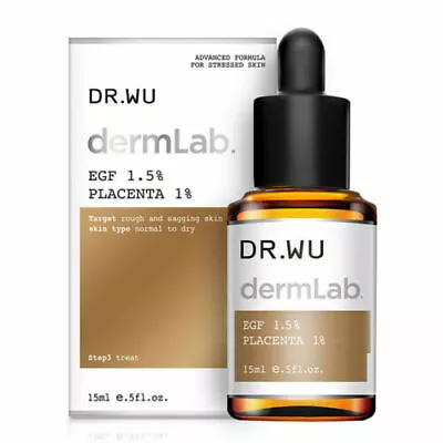 Dr.Wu 1.5% EGF Elasticity Rejuvenating Essence 15ml New From Taiwan • $48.99