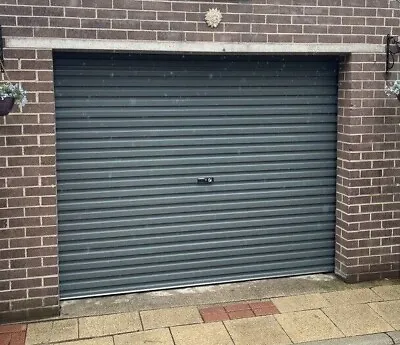 Gliderol Roller Shutter Garage Door  MERLIN GREY (Manual Or Remote Control) • £1175