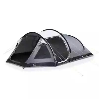 Kampa Mersea 4 Person Berth Tunnel Tent Grey • £125