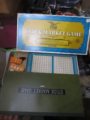 Stock Market Game New Deluxe Edition VINTAGE 1968 Whitman Aristocrat Of Money • $39.99