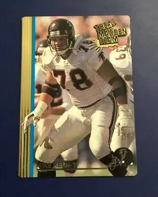 1993 Action Packed # 34 MIKE KENN Atlanta Falcons JOHN MADDEN ALL TEAM !  • $3.45