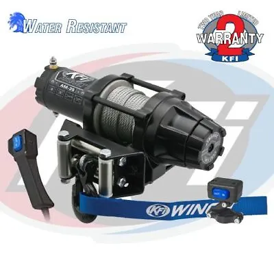 KFI AM-35 Steel Cable Winch & Mount For 2007-2009 Honda TRX250 Recon TE/TM • $381.95