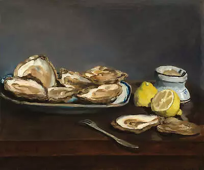 Oysters By Edouard Manet Art Print • $11.95