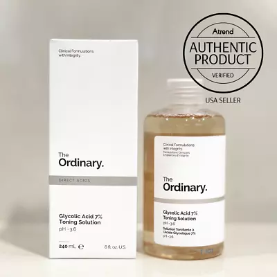$22.99 • Buy The Ordinary Glycolic Acid 7% Toning Resurfacing Solution [Authentic US Seller]
