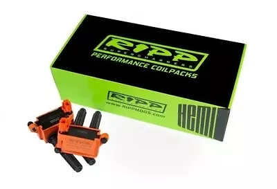 IN STOCK RIPP High Performance Coil Packs HEMI 05+ 5.7L/6.1L/6.2L/6.4L  - Orange • $539.99