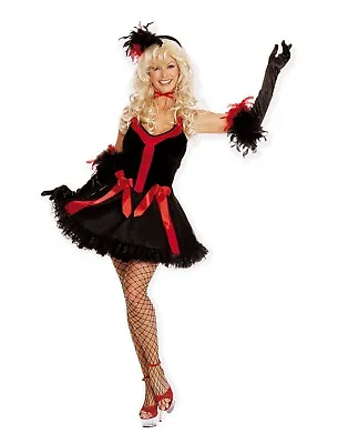 Shirley Of Hollywood Can-Can Dance Costume Size S/M Women Designer Fancy Dress • £44.95