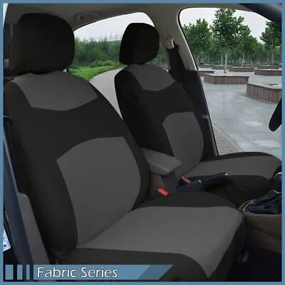 Pair Of Front Fabric Car Seat Covers Compatible For Volvo (Video) • $15