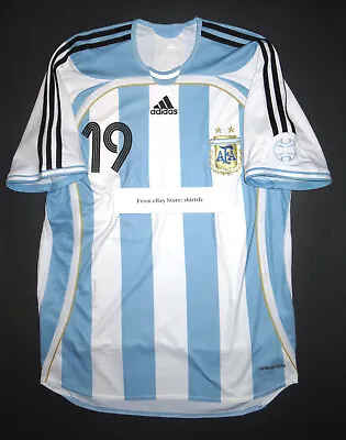 2006 Adidas Player Issue Lionel Messi Argentina Authentic Jersey Shirt Formotion • $899.99