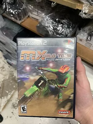 MX World Tour Featuring Jamie Little Ps2 Playstation 2 Complete Kids Racing Game • $7
