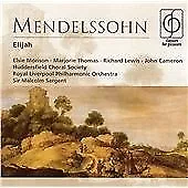 Felix Mendelssohn : Elijah (Sargent Lpo) CD 2 Discs (2003) Fast And FREE P & P • £2.98