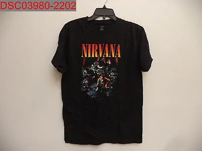 M&O Gold Men's Black Nirvana Live Concert Photo T-Shirt Size M 677828051820 • $25