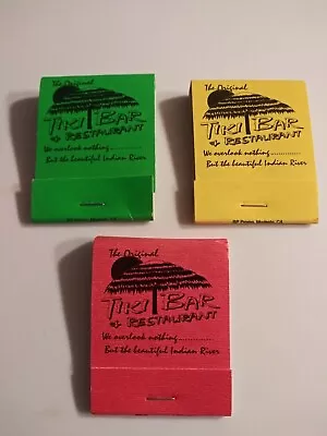 Vintage Matches From The Original Tiki Bar And Restaurant Fort Pierce Florida • $13.95