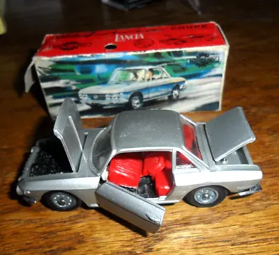 Mercury Toys 27 Lancia Fulvia Coupe Italy Metallic Light Silver Near Mint  & BOX • $279