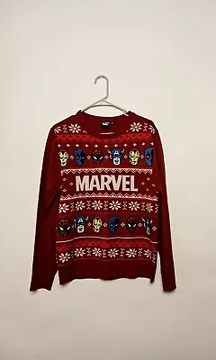 Marvel Christmas Sweater - Kids Size (XXL) - Spiderman/Iron Man Sweater • $18.99