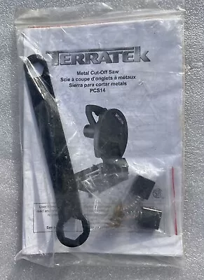 Terratek PCS14 Metal Cut-Off Saw User Manual Wrench Carbon Motor Brush Set • $19.95