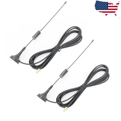 2X Nagoya UT-106UV SMA-Female VHF/UHF Car Magnet Antenna For Baofeng UV-5R UV-9R • $10.90