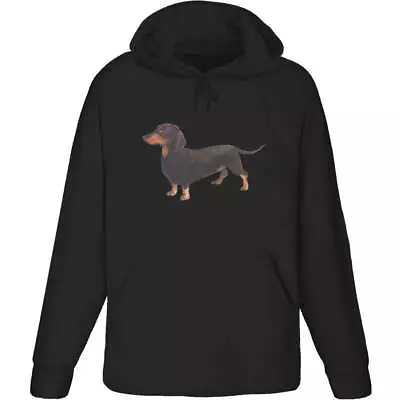 'Dachshund' Adult Hoodie / Hooded Sweater (HO023664) • $31.10