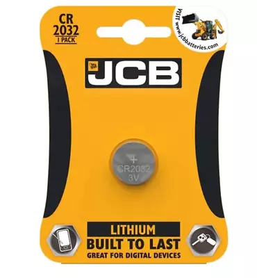 JCB Watch Battery Swiss Made 377 371 364 379 394 395 370 321 399 CR 2032 2025 • £6