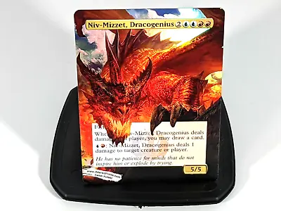 Magic: The Gathering Niv-Mizzet Dracogenius Altered Full Art FOIL RTR MTG NM/M • $79.99