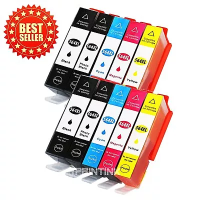 Printer Ink Cartridges For HP 564XL 564 XL Photosmart 6510 6520 7510 7520 5520 • $9.45