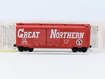 N Scale Micro-Trains MTL #23220 GN Great Northern Circus Train 40' Box Car #3486 • $19.95