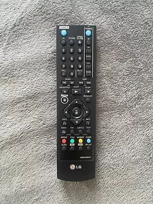 LG DRT389H Original Remote Control LG AKB54089001 DVD Recorder Remote Black #1 • £18.64