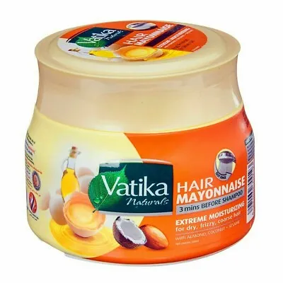 Vatika Hair Mayonnaise Extreme Moisturizing Almond Coconut & Sesame 500 Ml • $37.31