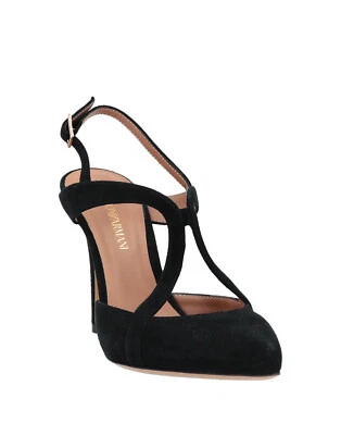 £0.01 • Buy RRP€340 EMPORIO ARMANI Leather Slingback Shoes US6 EU37 UK4 Cut Out Pointed Toe