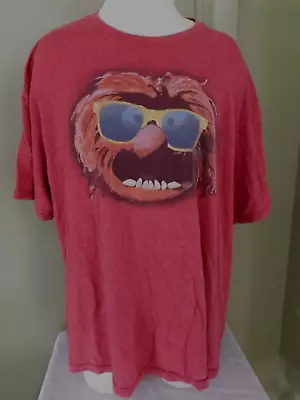 Muppets Animal T-shirt * Red * Xl * • $13.99