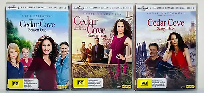 $44.44 • Buy Cedar Cove Complete Series Seasons 1 2 3 DVDs ~ Hallmark Andie McDowell ~ NTSC