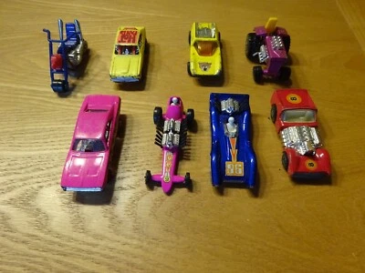£4.50 • Buy Matchbox Corgi 1970's 8 Dragsters Dodge Ford Capri Funny Car Tractor  Rail Bike 